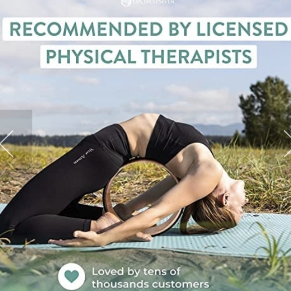 UpCircleSeven Yoga Wheel - [Pro Series] Strongest & Most Comfortable Dharma Yoga - Picture 11 of 16